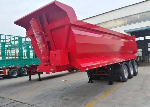 3 Axle Dump Semi Trailer