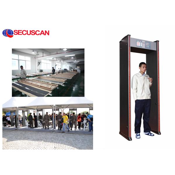 金属の記事を検出してリモート・コントロールの走査器を通って歩かせて下さい