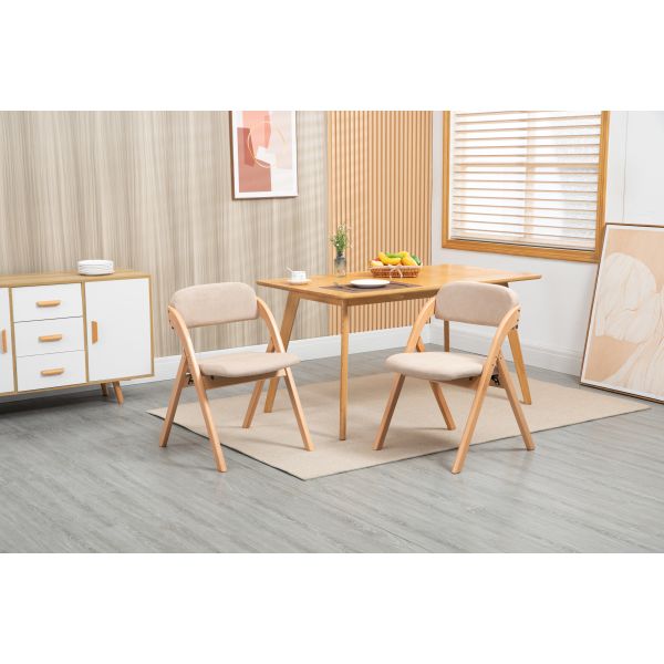 Solid Wood Dinning Chair for Home Use Ergonomic Support Timeless Style