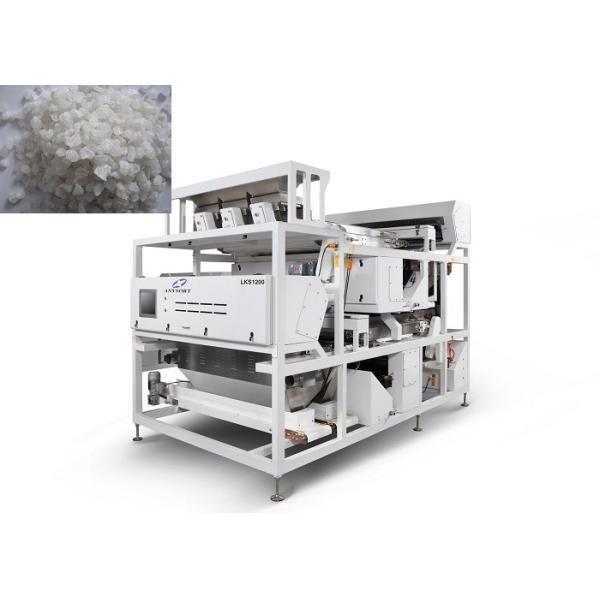 Suivi en temps réel en pierre posé plat de trieuse de couleur du minerai 3T/H