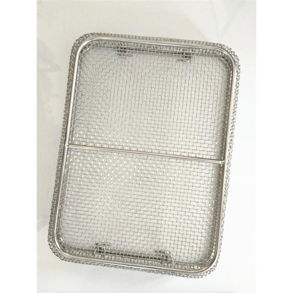 Stainless Steel 316 Wire Mesh Storage Baskets High Antibacterial Efficiency