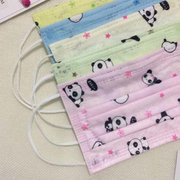 Hypoallergenic 3 Ply Surgical Face Mask  Cartoon Printing Good Air Permeability