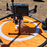 Mapeamento de terreno Drone LiDAR Mapeamento 3D Digitalização Captura com precisão Demonstração Geosun GS-130X