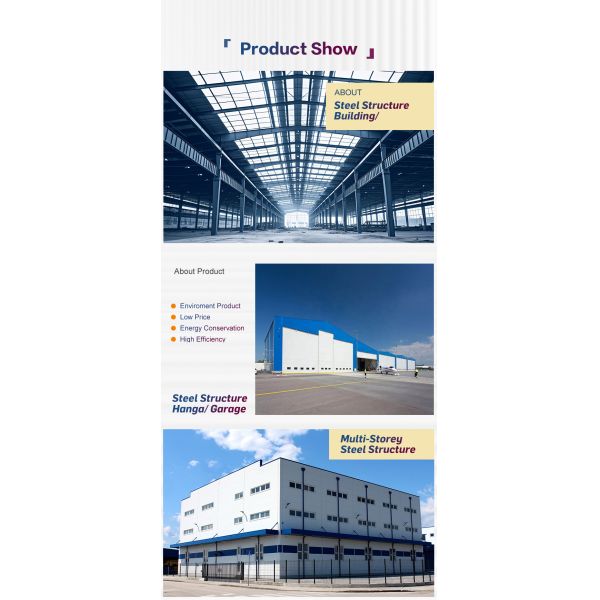 Modern Multi Functional Weather Resistant Steel Structure Hangar for Aircraft Parking & Maintenance