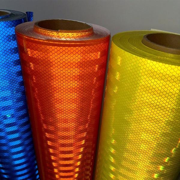 Micro Prismatic Reflective Sticker Sheeting EGP Reflective Printing Film Vinyl