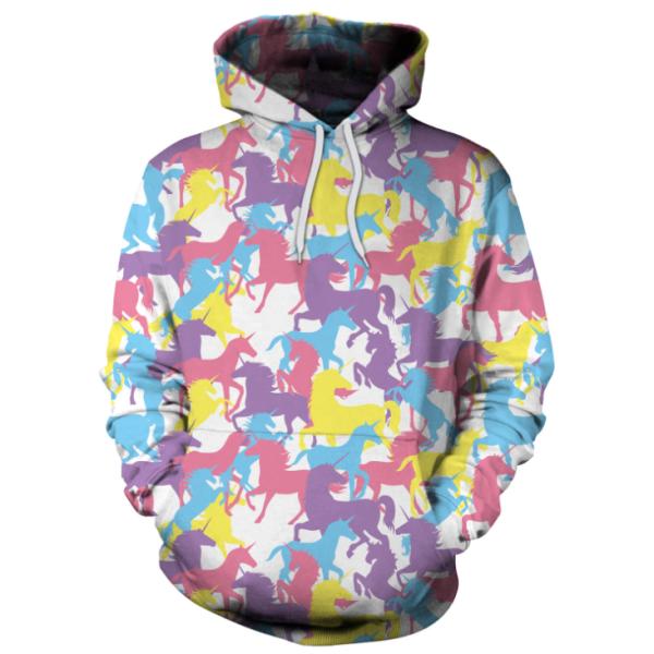 Custom all over print long sleeve hoodies sweatshirts for women