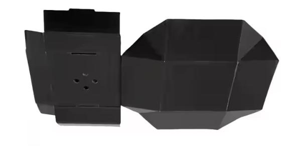Custom Eco-Friendly Burger Boxes Printed Takeout Packaging with Logo Biodegradable Kraft Paper Food Containers