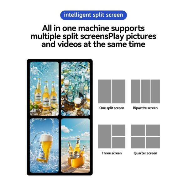 43 Inch Android Automatic Touch Screen Restaurant Self Ordering Machine With Scanner and Printer