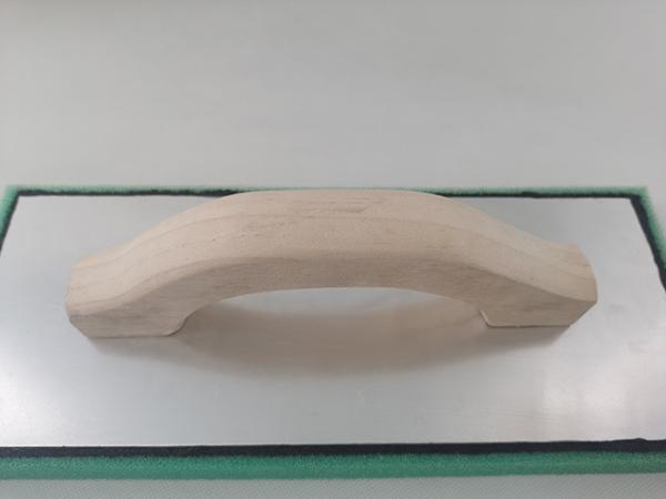 Customized Support Carbon Steel Trowel Popular Foam Trowel with Wooden Handle