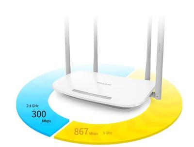 Router sem fio esperto da casa de Smart Wifi da Quatro-antena do router da Duplo-faixa 5G do tplink TL-WDR5620 1200M do router