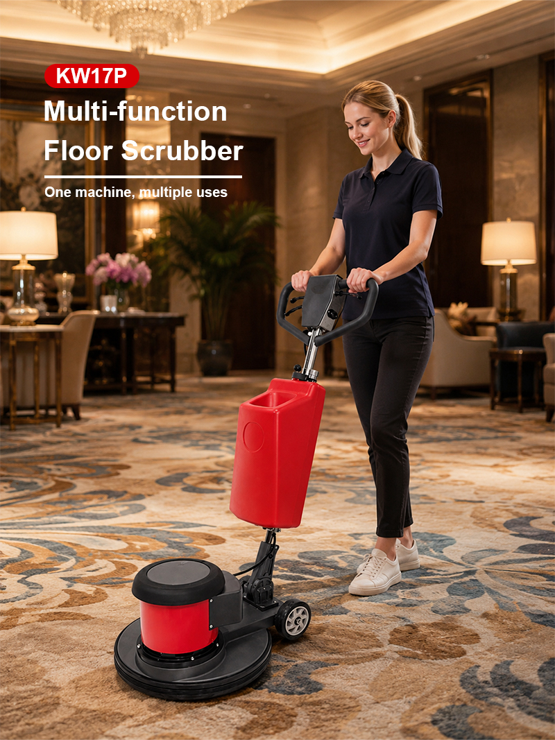 220V Multifunctional Carpet Cleaning Machine Commercial Hotel Supermarket Marble Floor Polishing Machine