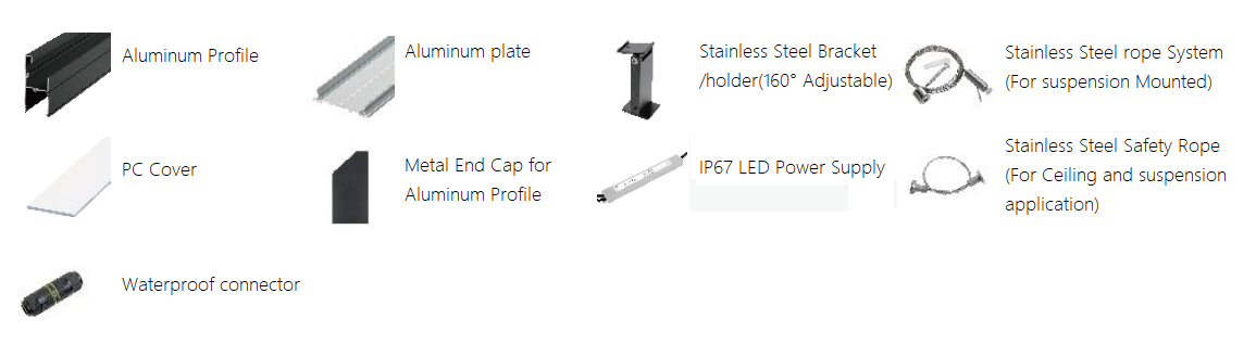 Architectural LED Wall Grazer Light  23W (1200MM) | Linear Grazing Luminaire for Walls & Ceilings