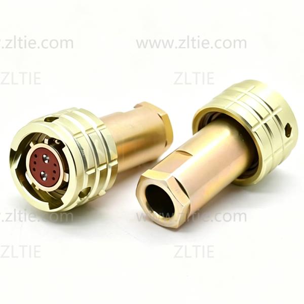 ZH127 Series Connector Shell Size 12 8pin Female Plug with Straight Tail Attachment – СНЦ127-8/12РП126-1-В