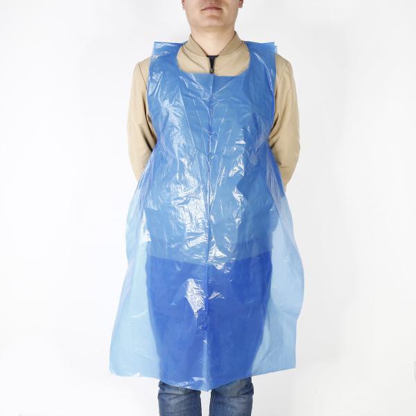 Disposable Plastic Aprons On A Roll Water Resistant With Waist Tie Closure