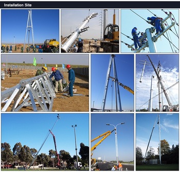 Q235 / Поляки К345 круглые/полигональные передачи энергии с стандартом АВС д 1,1