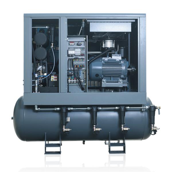 16 Bar Screw Air Compressor All In One 15 Hp 11kW ​With Dryer