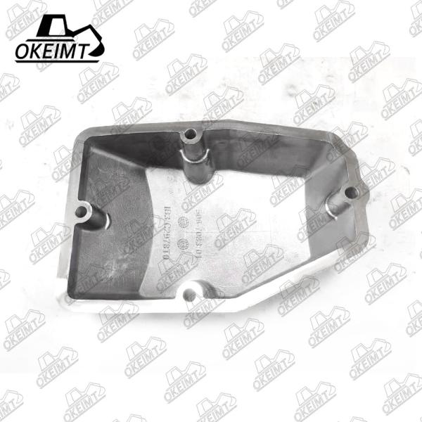 Grey Metal Valve Chamber Cover For PERKINS Excavator Engine Assembly