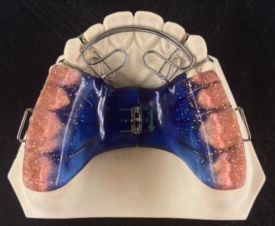 High Accuracy Orthodontic Removable Appliance Safety Clear Hawley Retainer