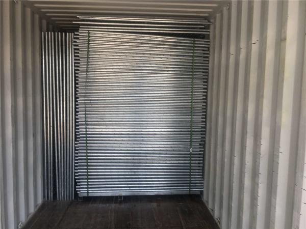 chain link temporary construction fence panels 6FT X 10F Mesh 2 3/8  x 2 3/8 ( 60mm x 60mm ) x 12 gauge wire
