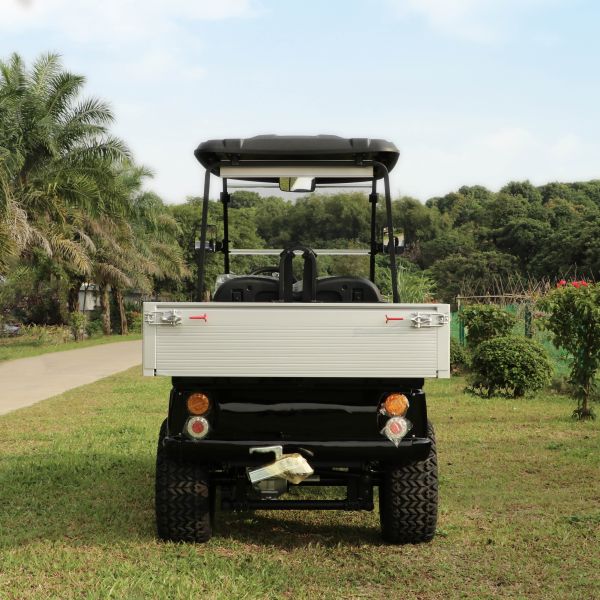 Electric Lifted Utility Golf Car Housekeeping Tool Car with Aluminum Box