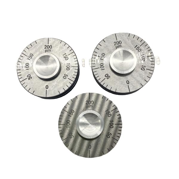 High Precision Stainless Steel Wet Film Wheel Paint Wet Film Thickness Measurement Tool