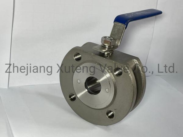 SS304 Wafer Ball Valve Q71F with Electric Driving Mode 30-Day Return Refunds Guarantee