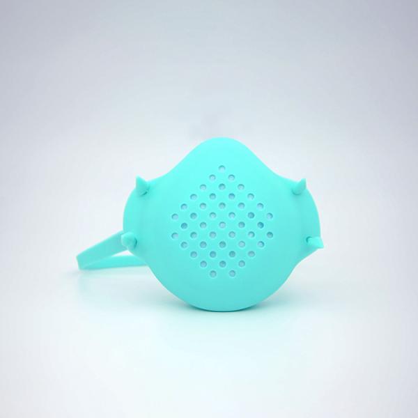 Anti Splashing Reusable Silicone Face Mask For Caterers / Tattoo Shops