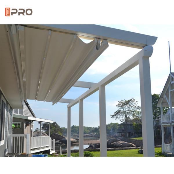 Conopy Modern Aluminum Pergola 6M Retractable Awning Motorized