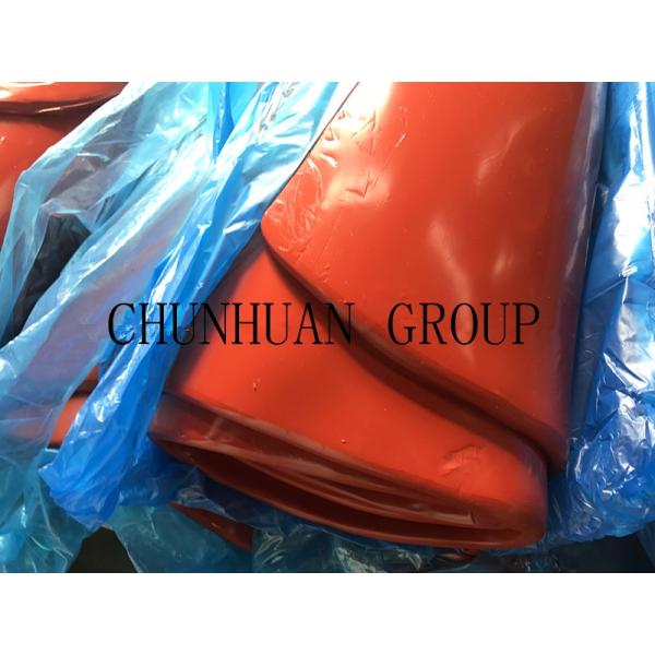 Clear Color Corridors 500x500x3mm Silicone Rubber Sheet