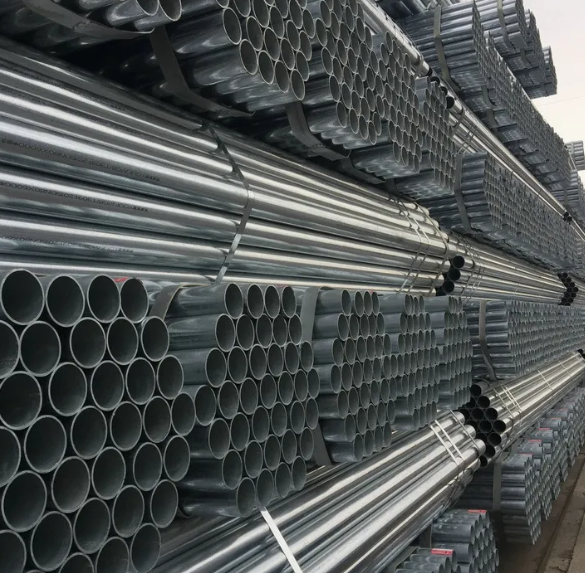 Hr Cr Laminado en Caliente Laminado en Frío Galvanizado Acero Recubierto de Zinc Aluzinc / Tubos/Tuberías Redondas Soldadas