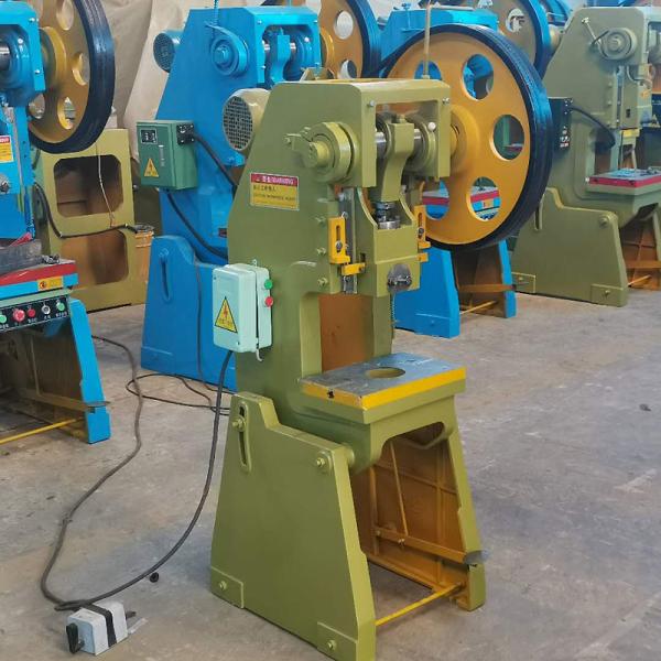 1.5kw Automatic Die Punching Machine 300mm Small 10 Ton Power Press Machine 400*650mm