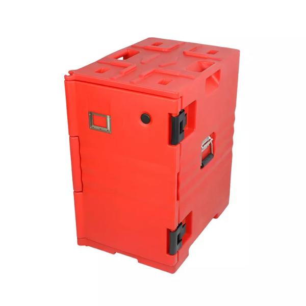 Rotomolding Plastic Insulated Food Pan Carrier Hot Cold Holding 120L