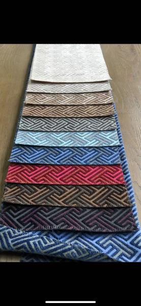 Jacquard chenille fabrics  Sofa Material 25 Days Delivery Detail for Luxurious Interiors