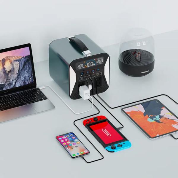 Мобильная портативная электростанция для кемпинга 1000 Вт