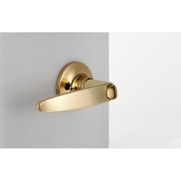 Privacy Door Tubular Cylinder Lock Front Satin Nickel Lever Handle