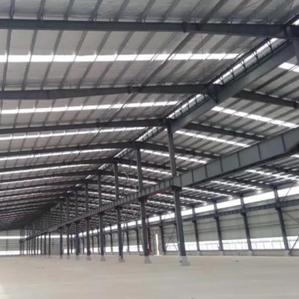 Open Span Design Steel Structure Building Fire Protection Prefabricated Workshop Buildings