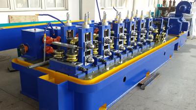máquina soldada espiral de alta frequência do moinho de tubulação de 10-25mm