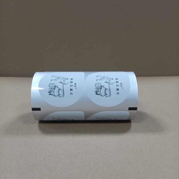 Film d'emballage de pudding de tofu sur mesure avec une haute protection anti-barrière