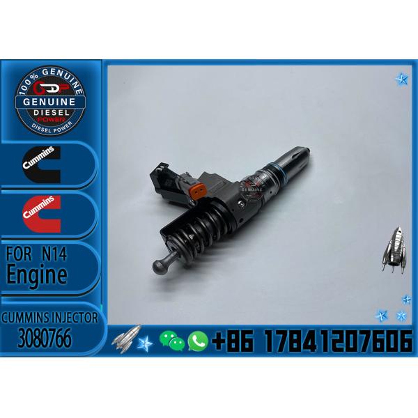 Common Rail Fuel Injector OE 3080766 Used for Cummins N14 Series Engine Diesel Injection China Made High Quality Auto Parts
