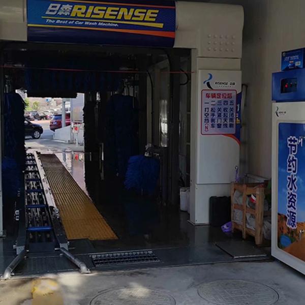 Extra-Dryer Brushes -Chic Design Tunnel Car Wash Machine for Professional Car Cleaning