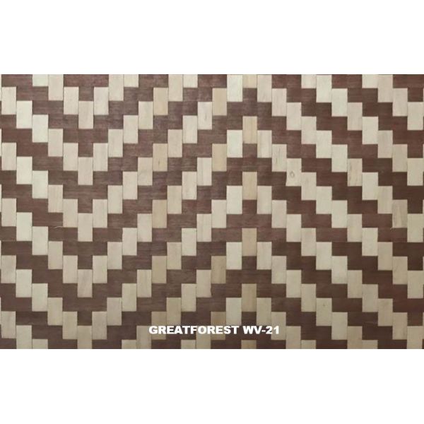 0.35mm Woven Wood Veneer New High-Grade Decorative Materials For Background Wall Paper