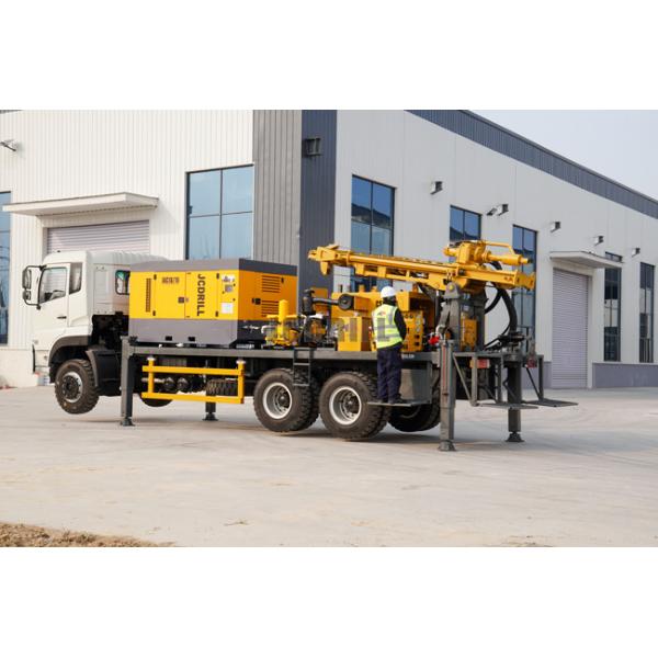 CSD200A Hydraulic Air DTH Mud Pump Integrated Dongfeng Truck Water Well Drilling Rig