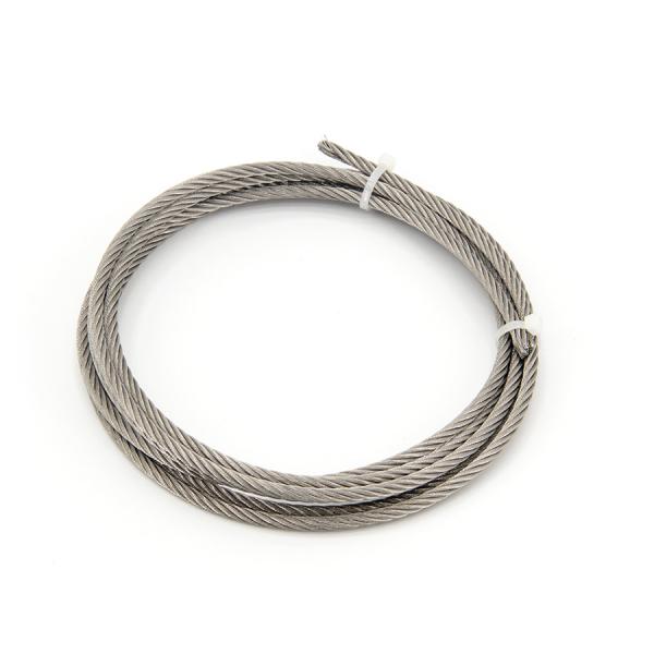 Cable en acier inoxydable série 300 série 400 pour la sécurité critique 316 Ss câble 7*7