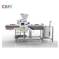 Machine à glace/machine automatiques glaçon avec le système complètement automatique d'emballage
