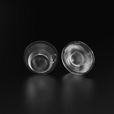Angle de vision précis 24° COB Lentille Matériau PMMA pour l'éclairage intérieur