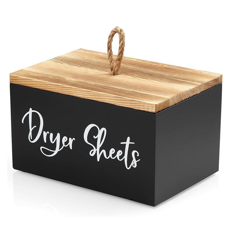 Wooden Laundry Paper Storage Box Laundry Room Organizing and Storage Wooden Box