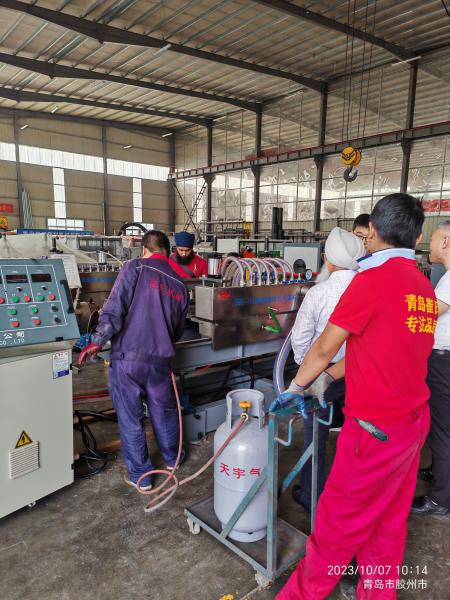 Get the Best Corrugated Pipe Manufacturing Equipment with 1 Year Gurantee and Speed Of Line 0.6-3m/min