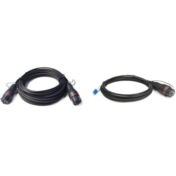 Гибкий провод оптического волокна соединителя DLC RRU двухшпиндельный LC Fullaxs