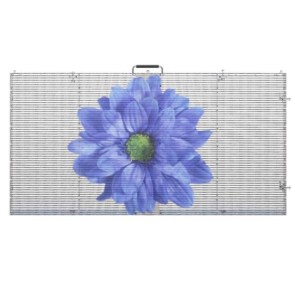 P3.91-7.82mm Transparent Adhesive LED Screen Display For Shop Window