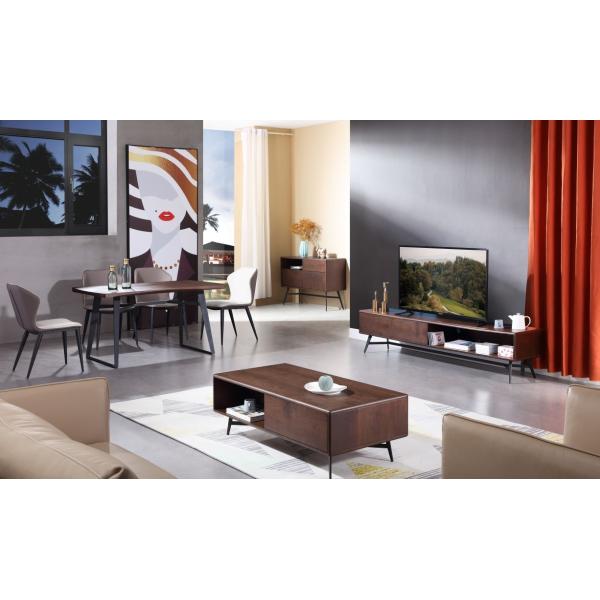 Cadre métallique Table à manger moderne Table à manger et salon Ensemble de meubles pour la maison